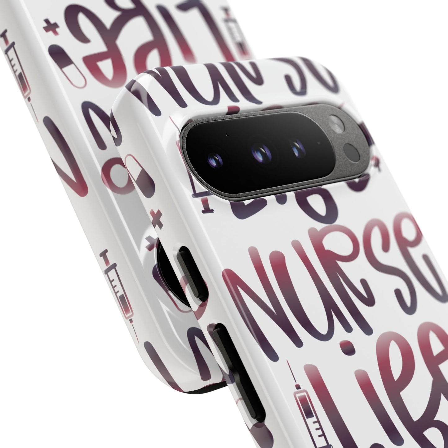 Google Pixel Tough Case - Nurse Life - White