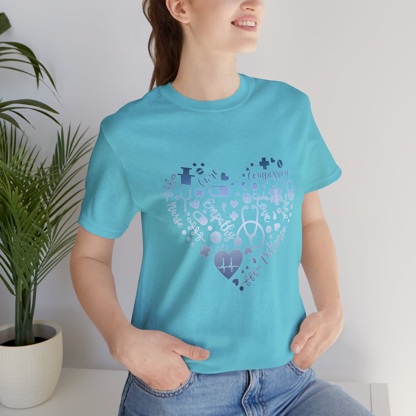 Monogram Heart 1 blue steel