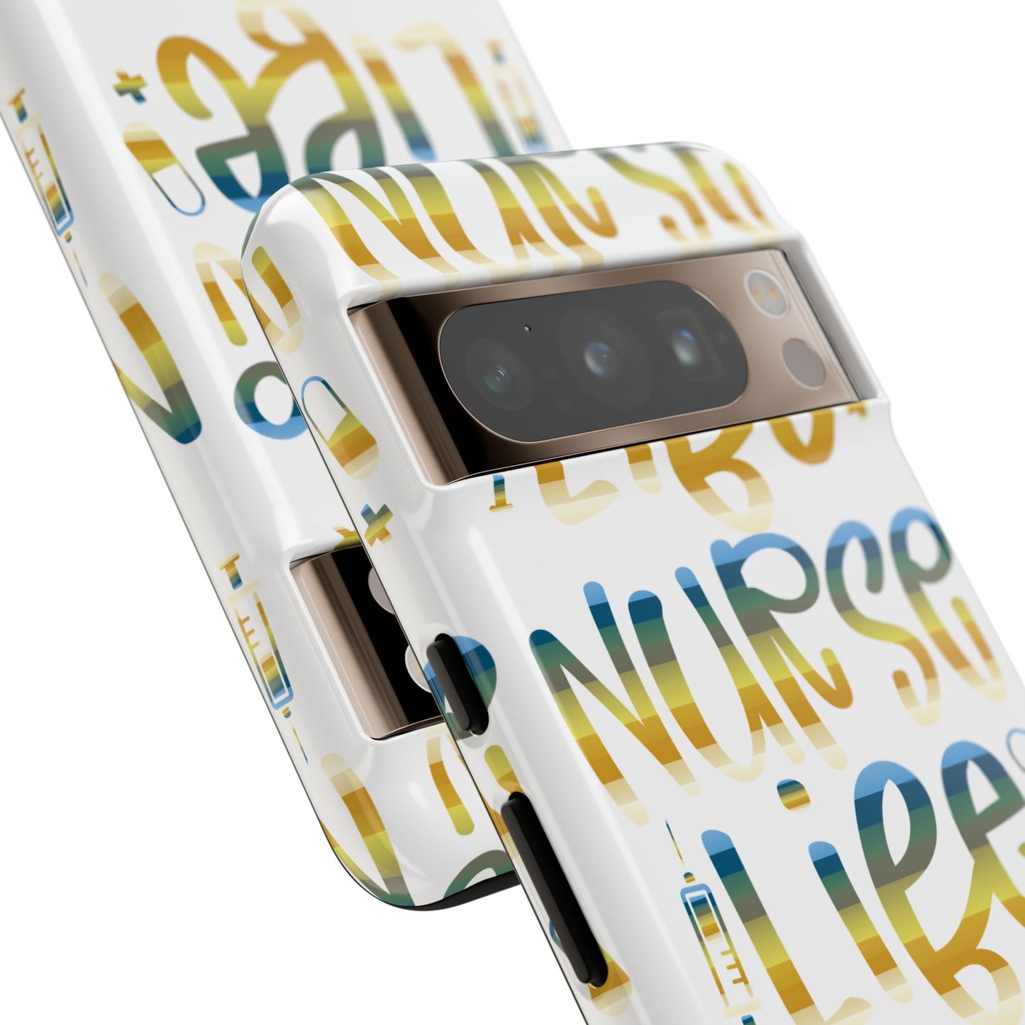 Google Pixel Tough Case - Nurse Life - White