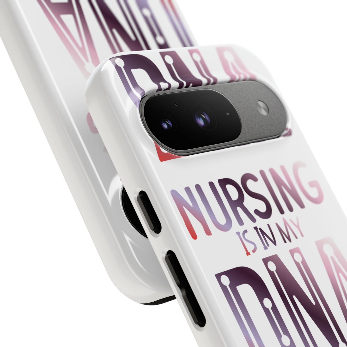 Google Pixel Tough Case - Nursing is in my DNA - White