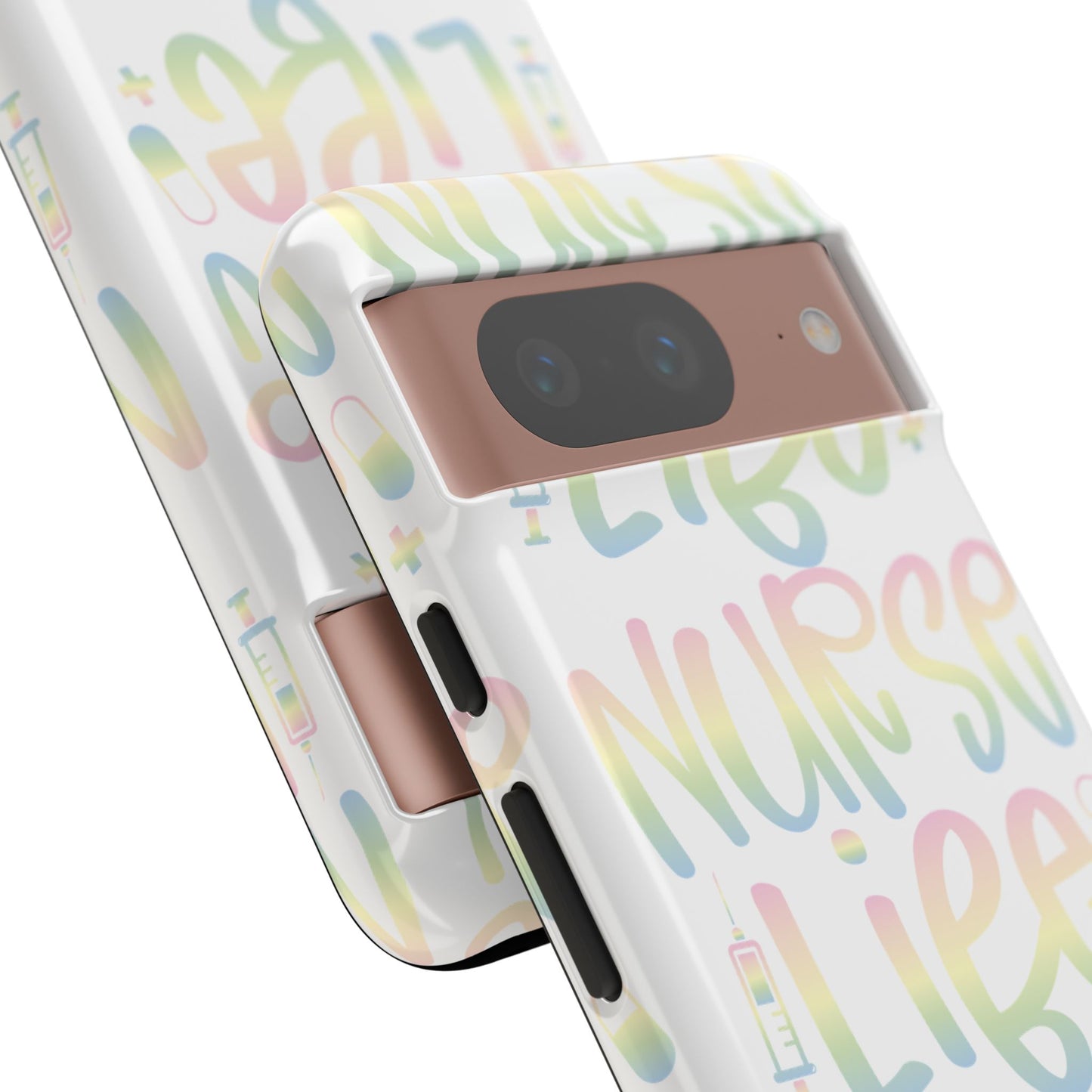Google Pixel Tough Case - Nurse Life - White