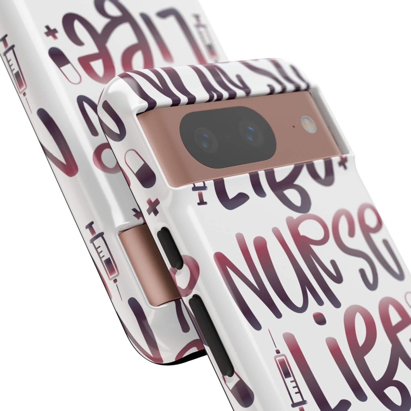Google Pixel Tough Case - Nurse Life - White
