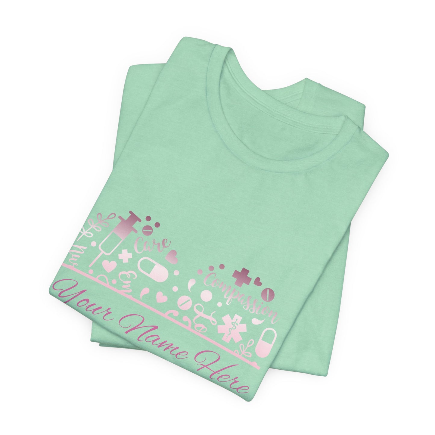 Monogram Heart rose gold