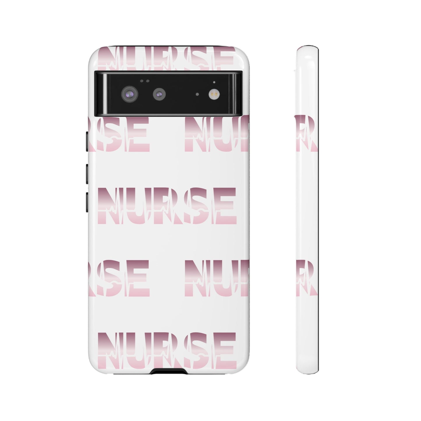 Google Pixel Tough Case - Nurse Pulse - White