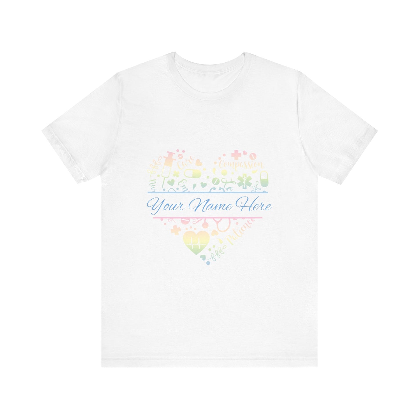 Monogram Heart pastel