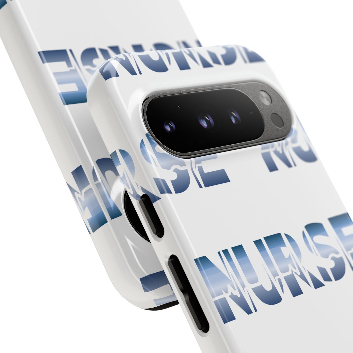 Google Pixel Tough Case - Nurse Pulse - White