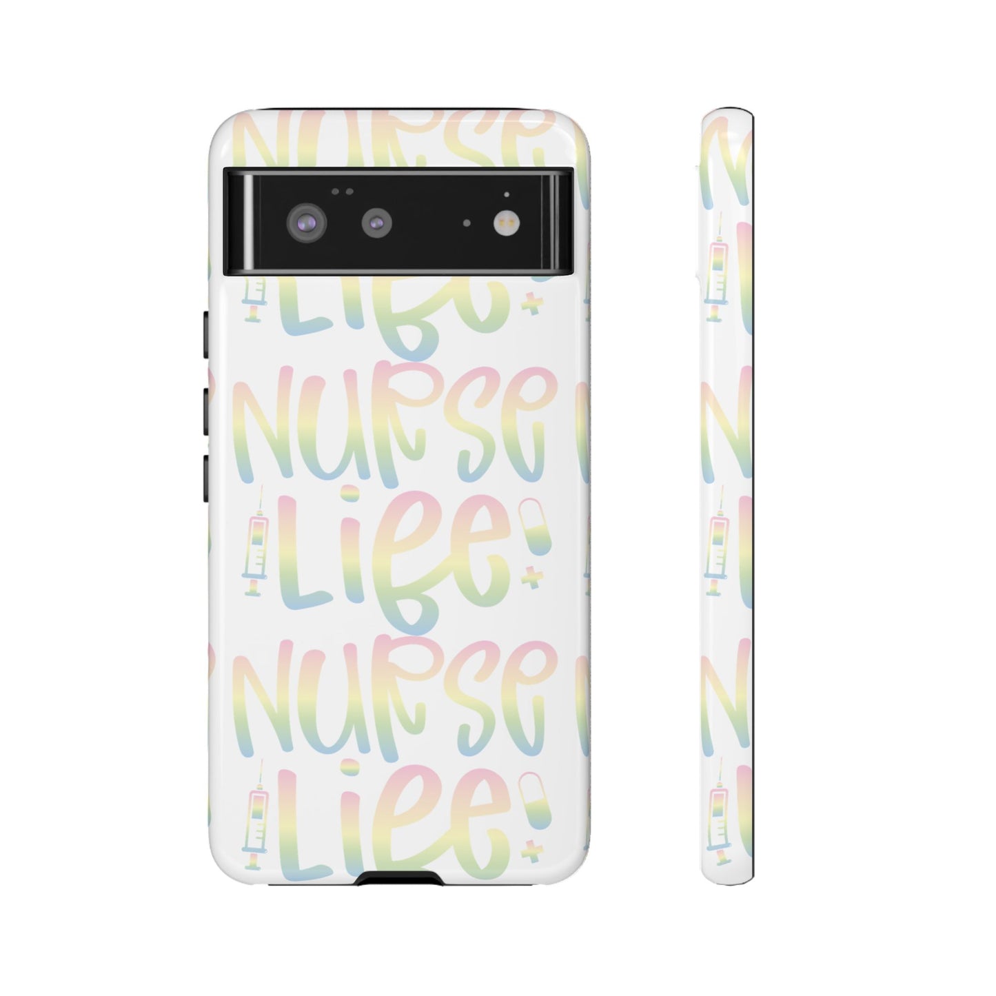 Google Pixel Tough Case - Nurse Life - White