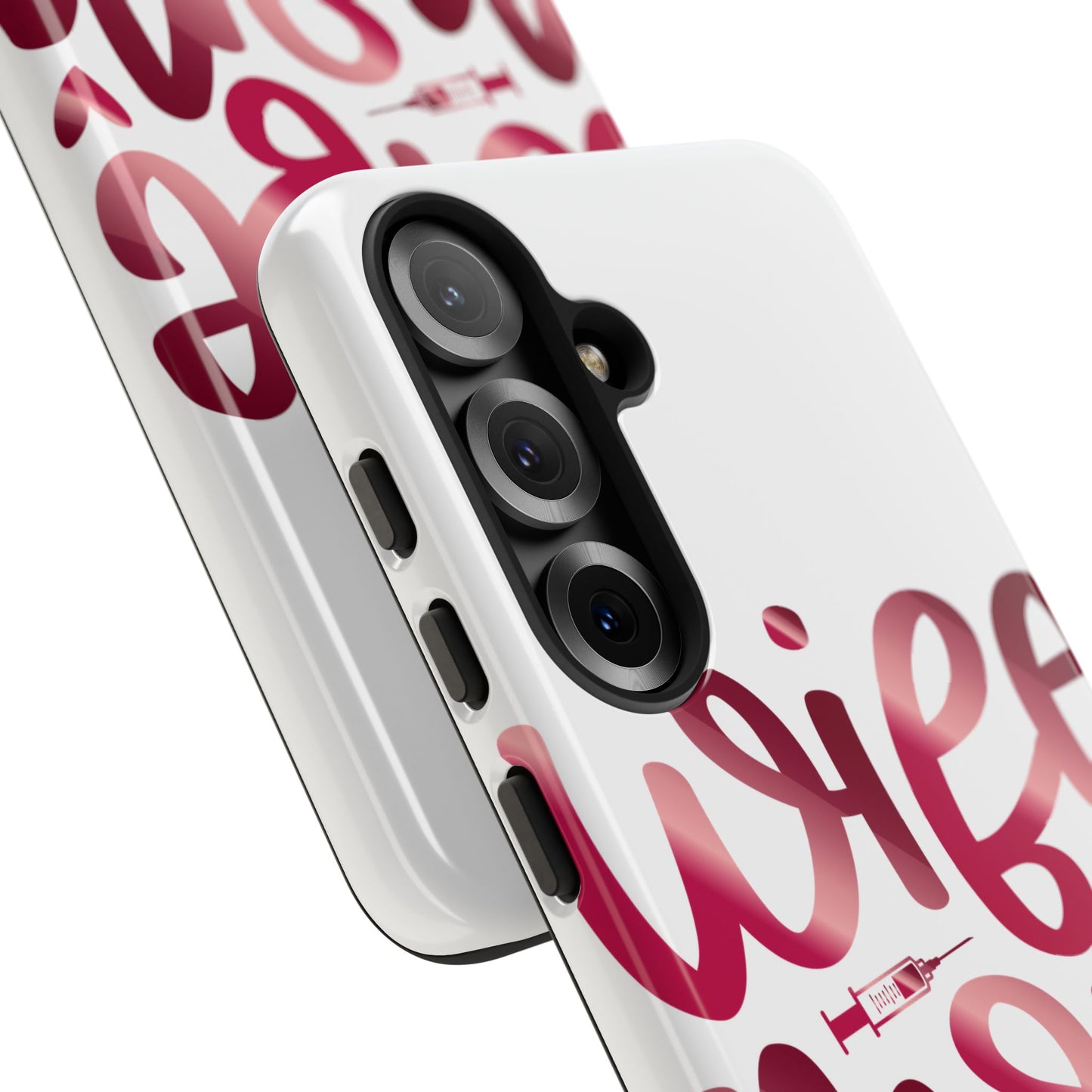 Samsung Galaxy Tough Case - Wife Mom Nurse - White
