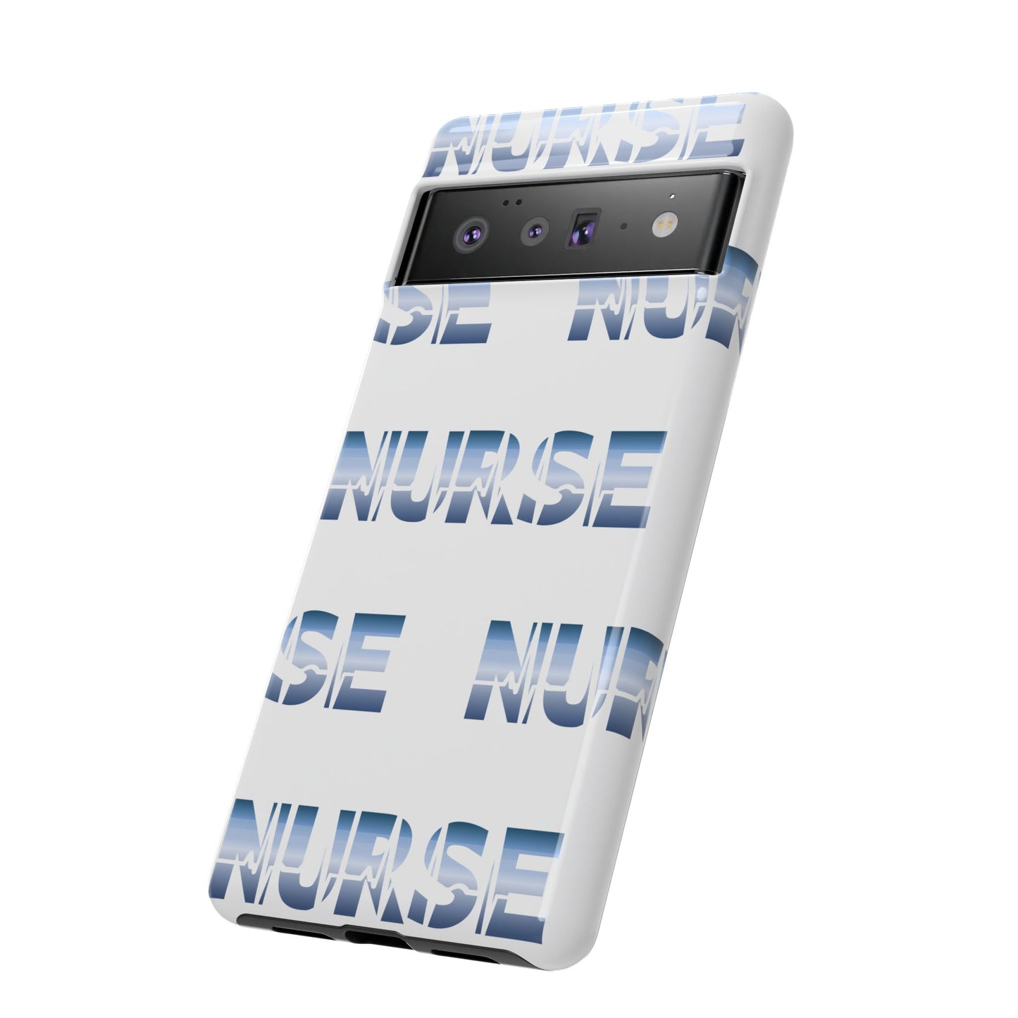 Google Pixel Tough Case - Nurse Pulse - White