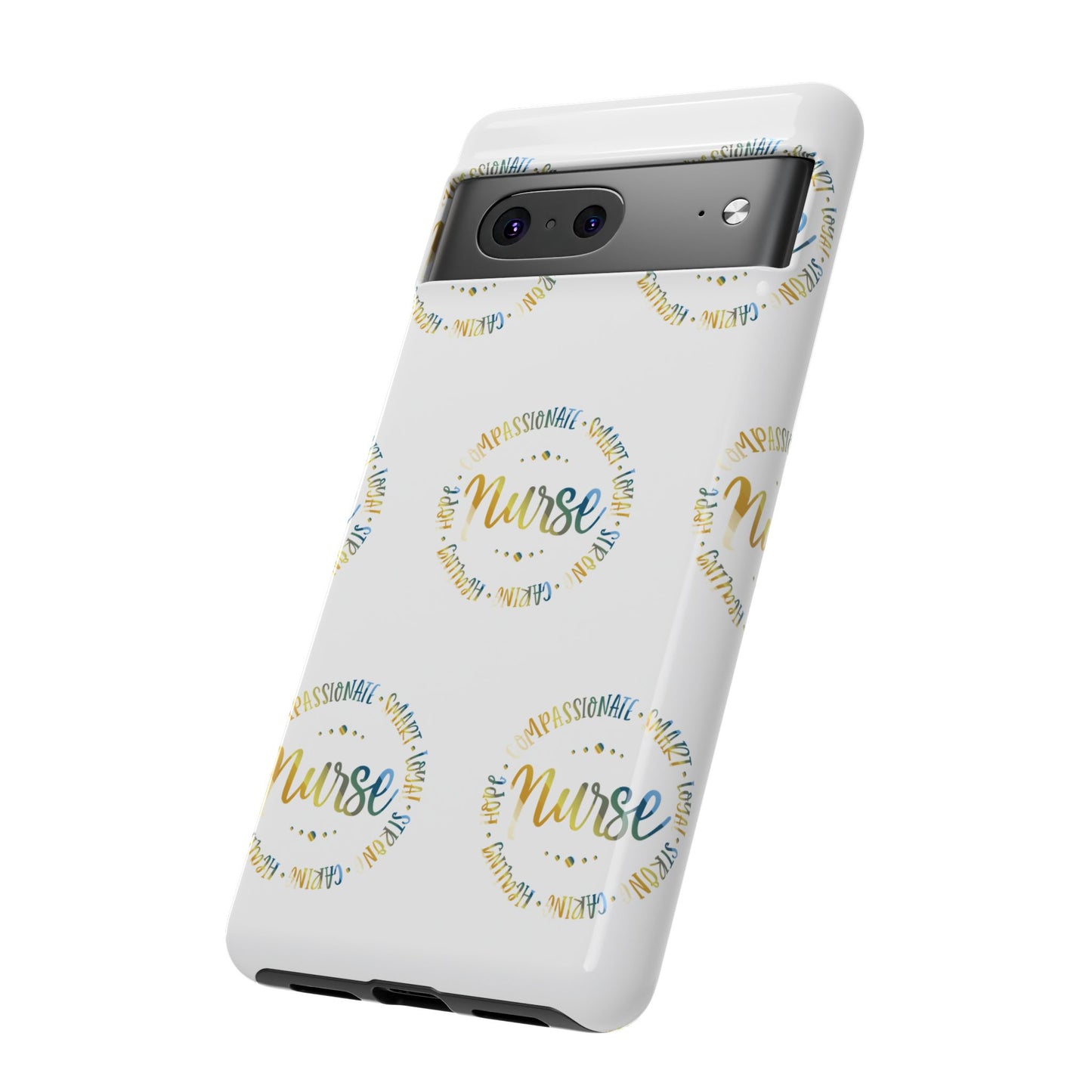 Google Pixel Tough Case - Nurse Circle - White