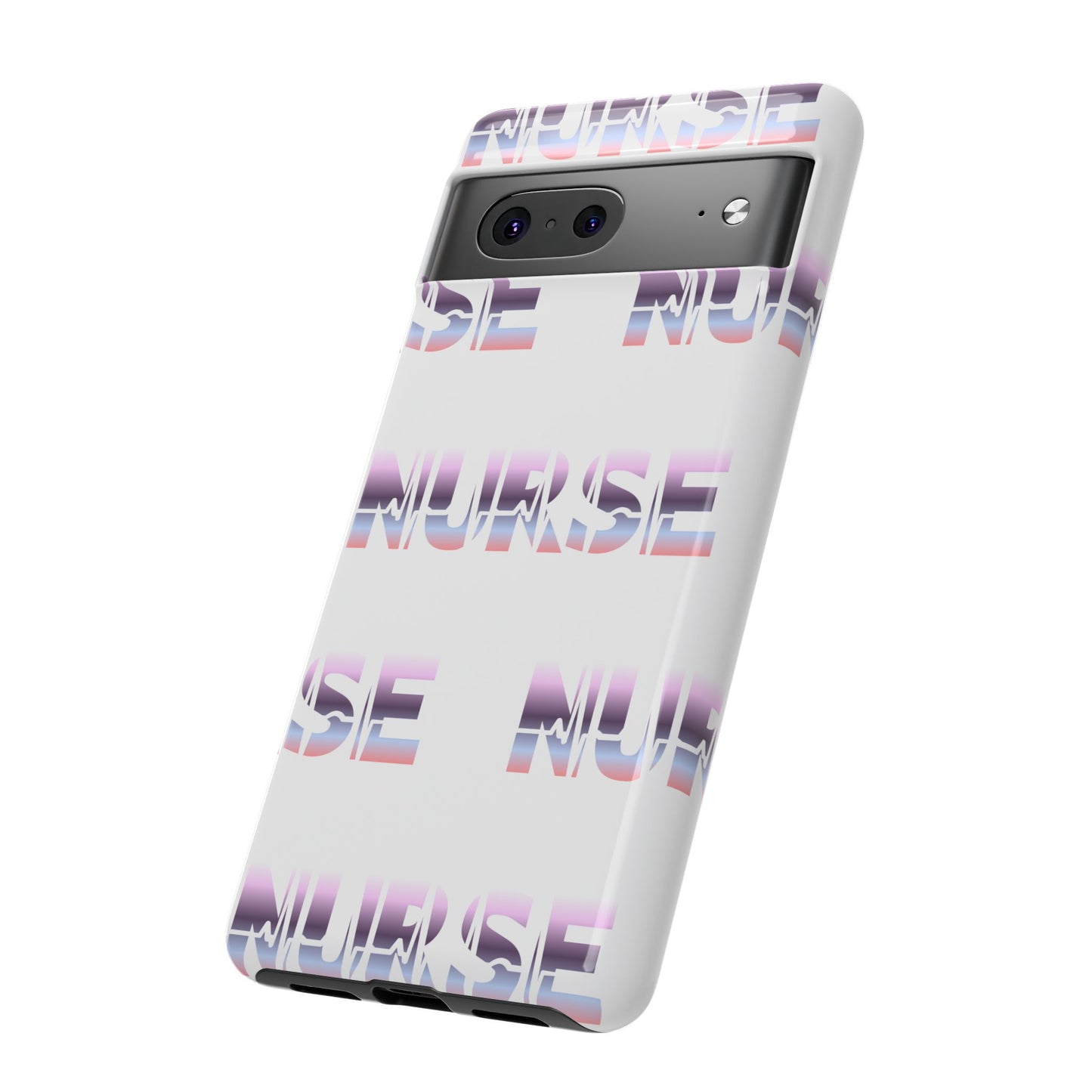 Google Pixel Tough Case - Nurse Pulse - White