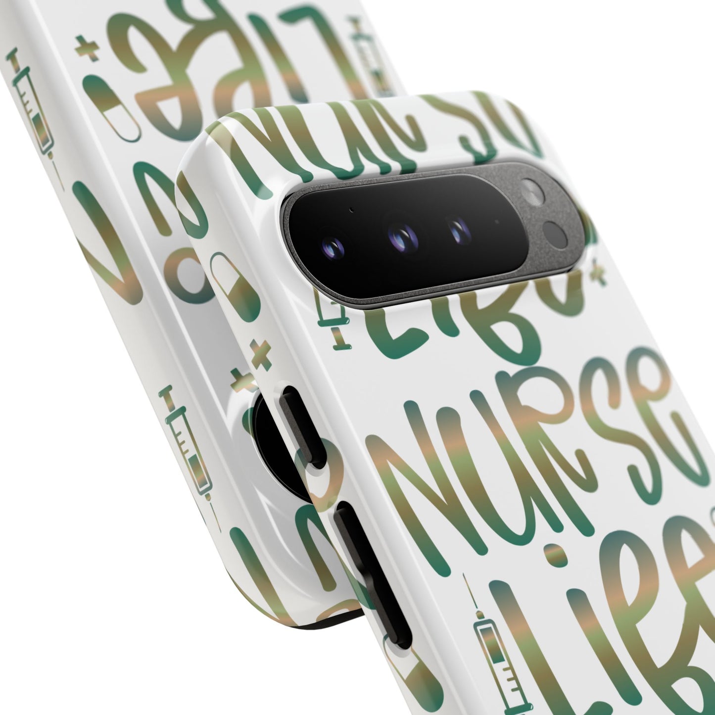 Google Pixel Tough Case - Nurse Life - White