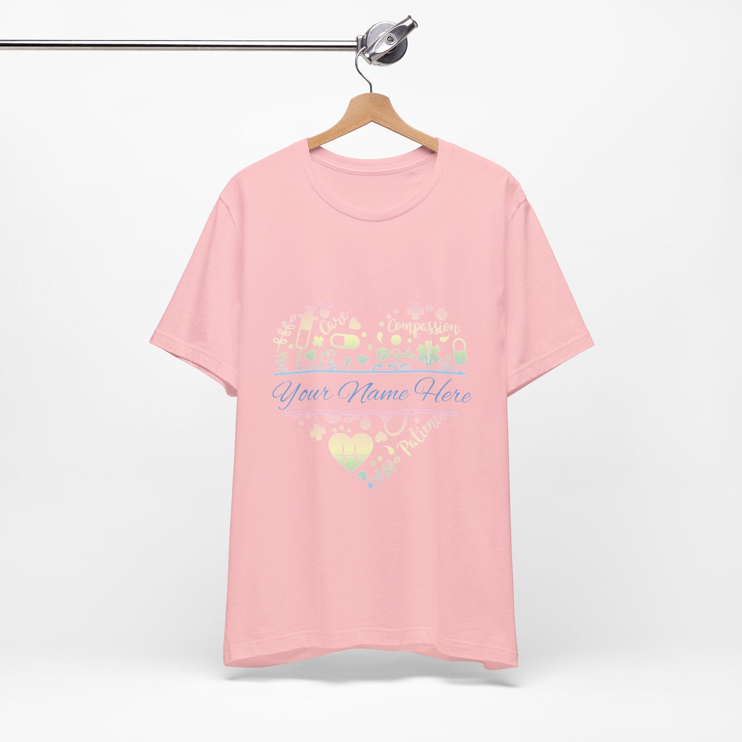 Monogram Heart pastel