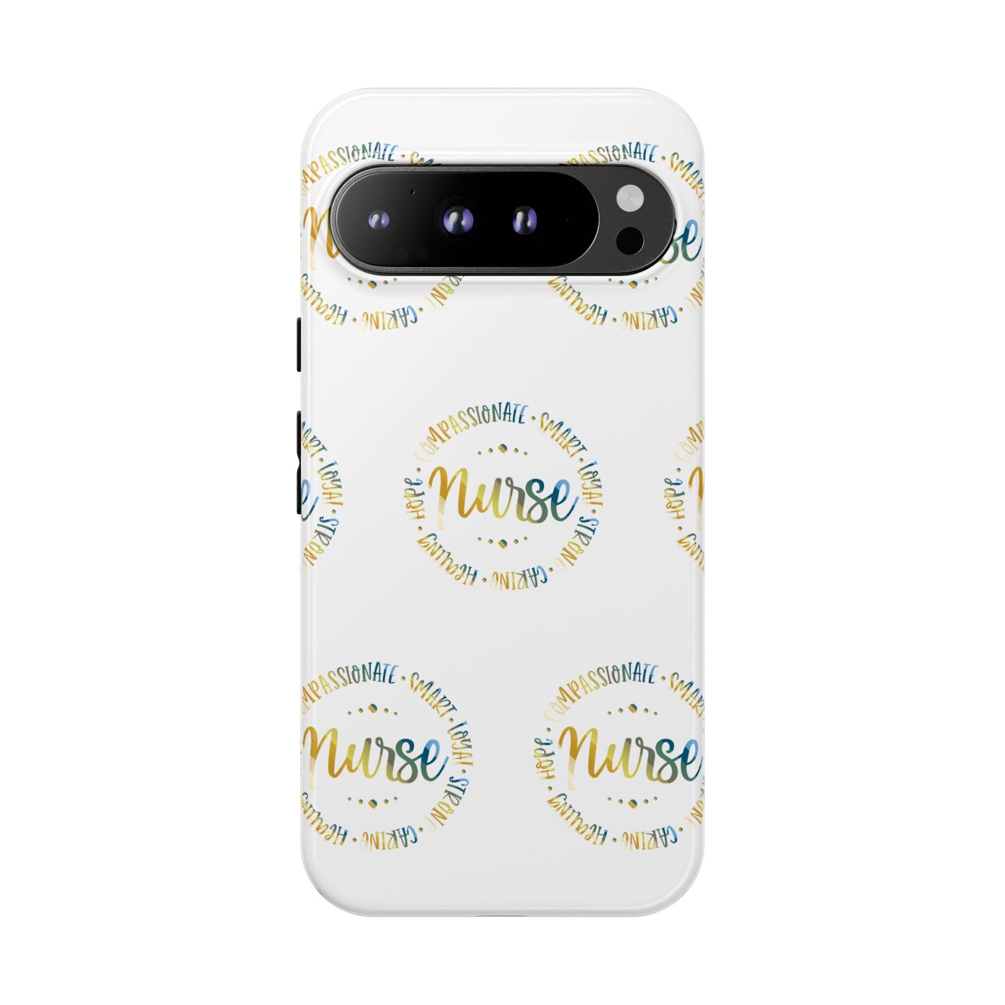 Google Pixel Tough Case - Nurse Circle - White