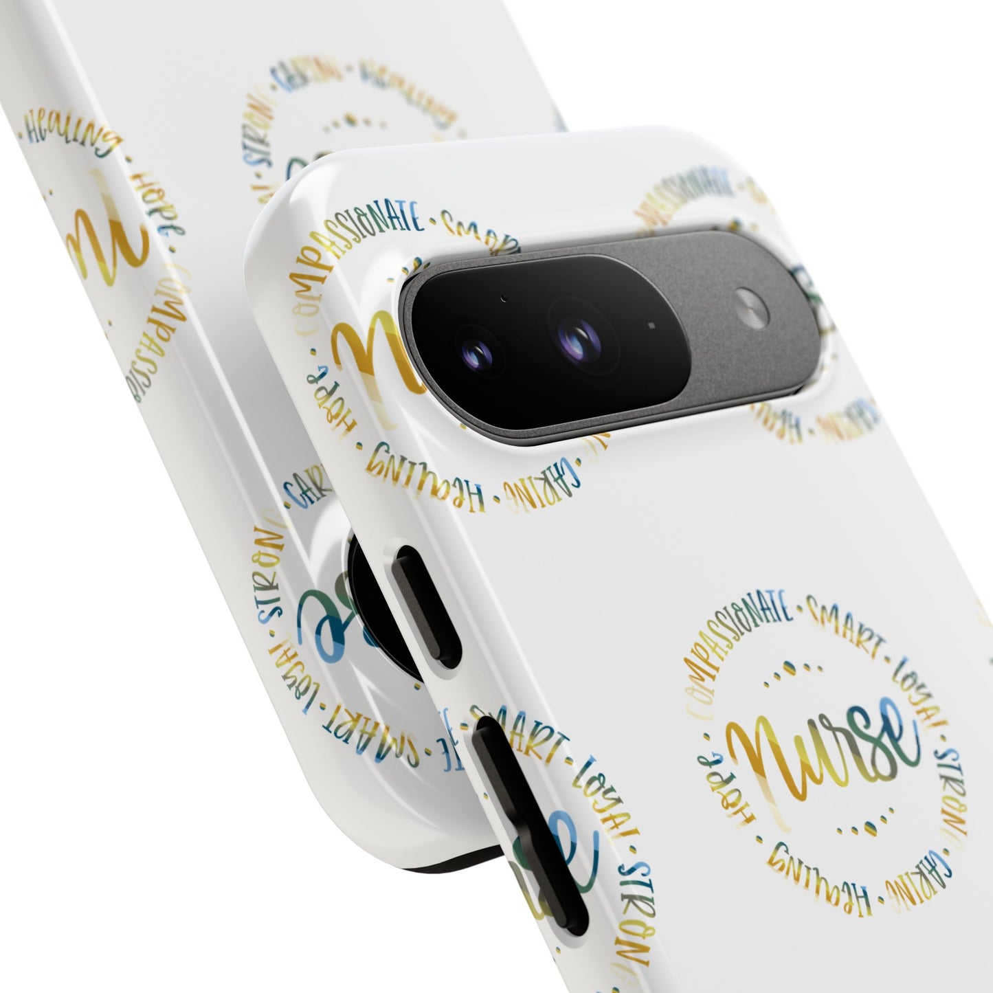 Google Pixel Tough Case - Nurse Circle - White