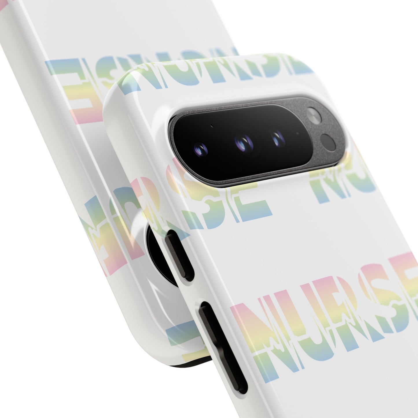 Google Pixel Tough Case - Nurse Pulse - White
