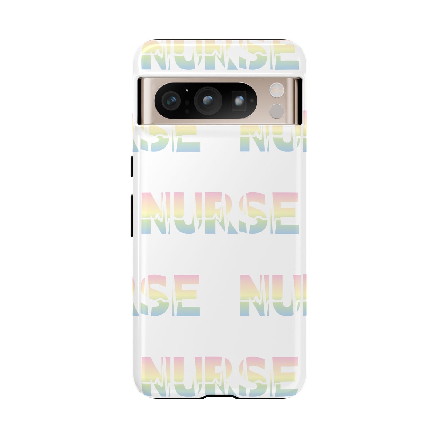 Google Pixel Tough Case - Nurse Pulse - White