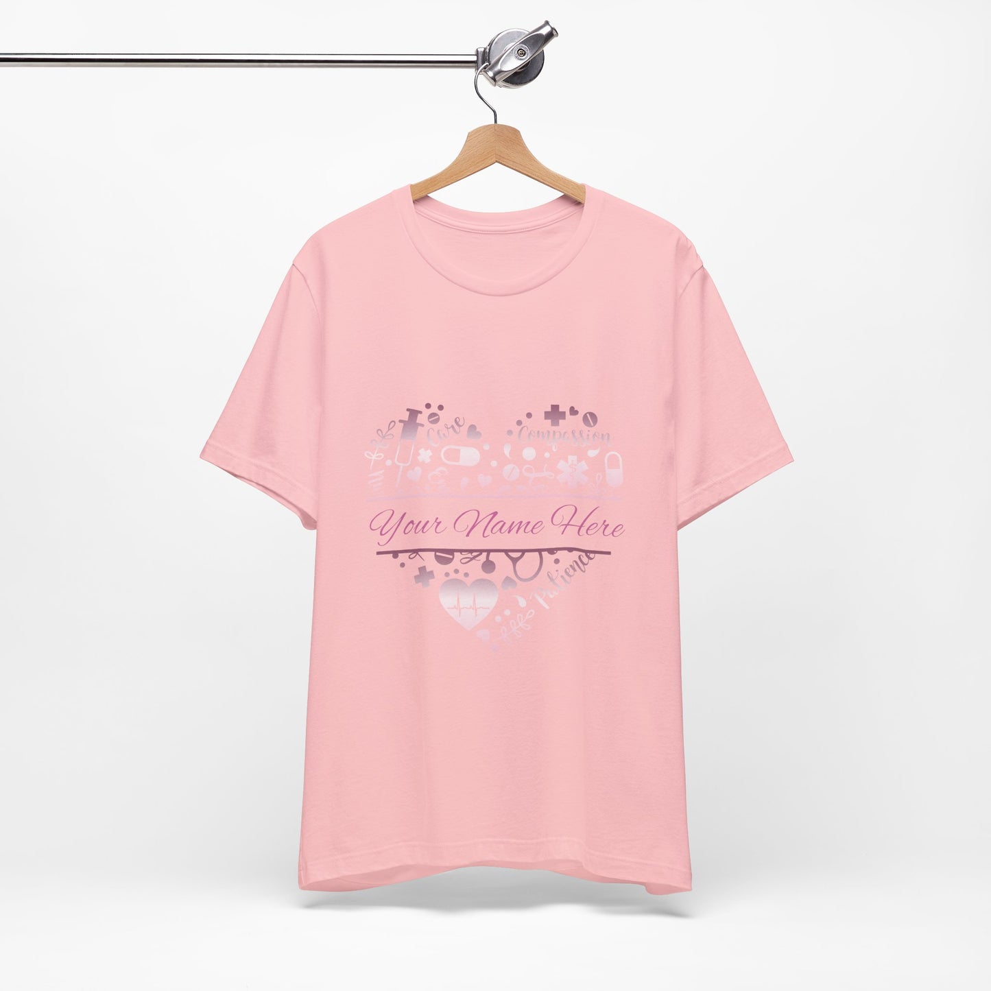 Monogram Heart rose gold