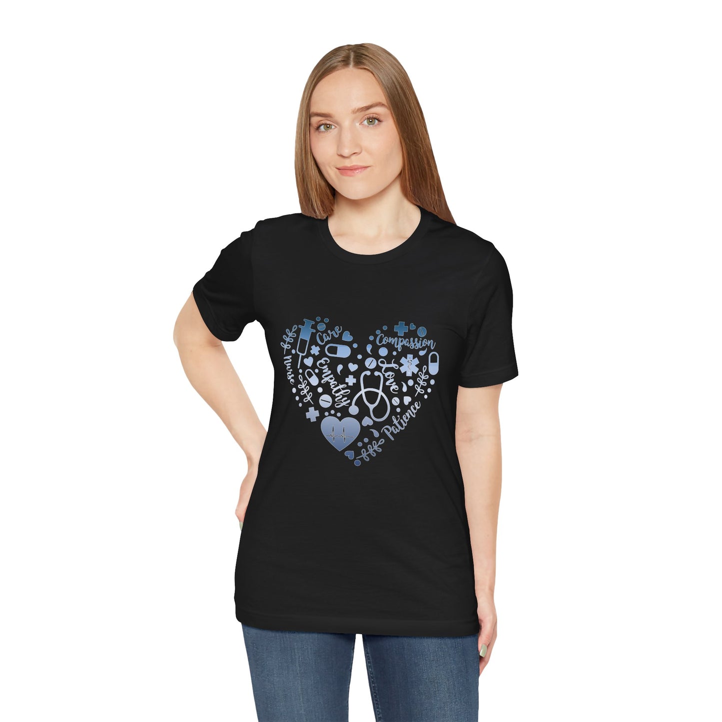 Monogram Heart 1 blue steel