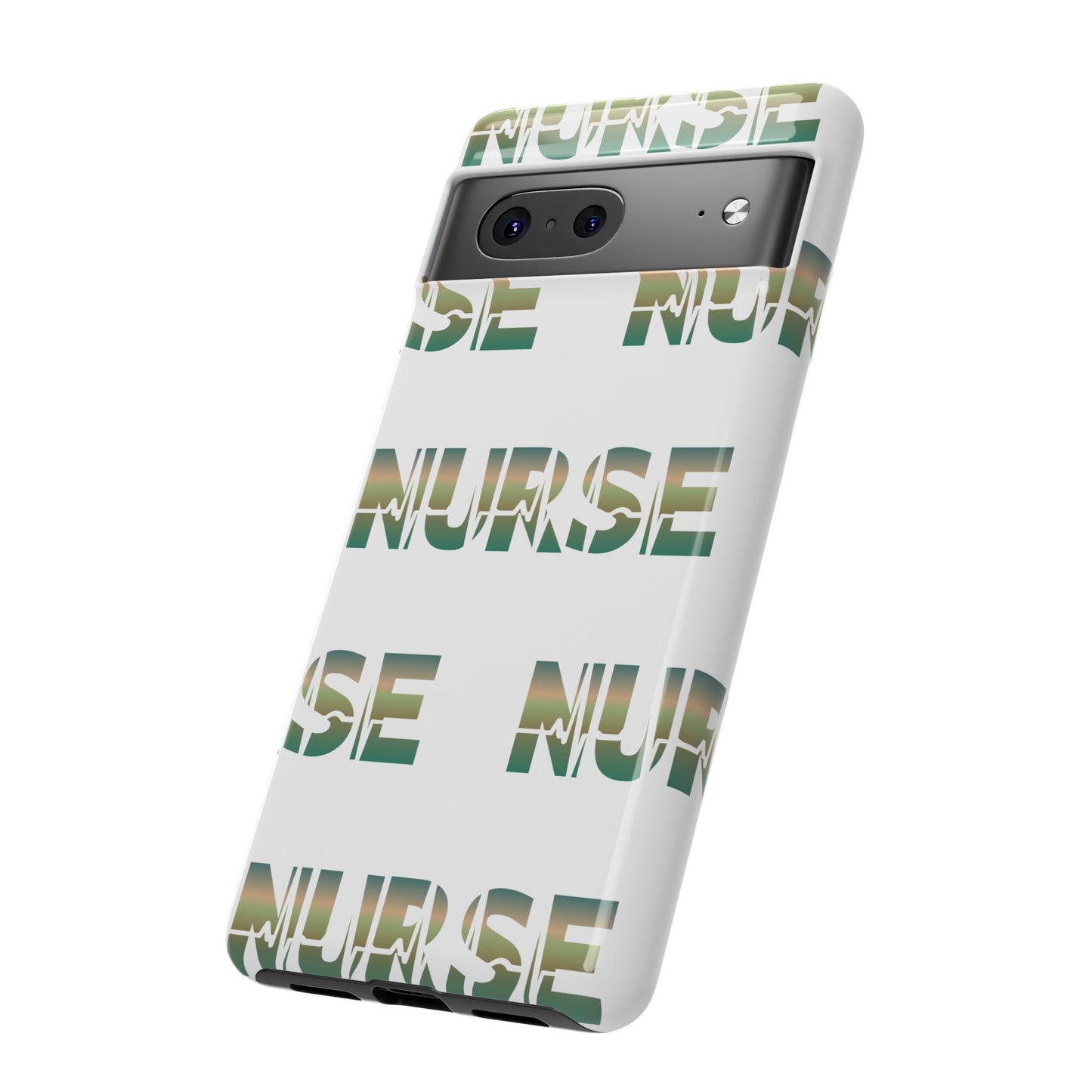 Google Pixel Tough Case - Nurse Pulse - White