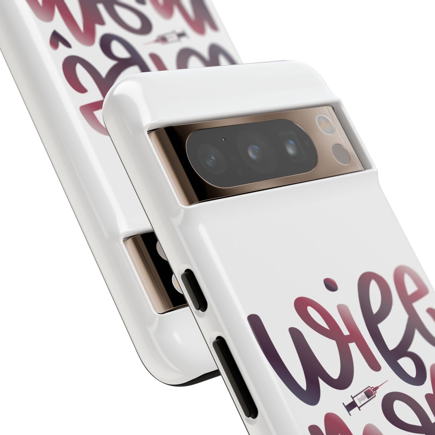 Google Pixel Tough Case - Wife Mom Nurse - White