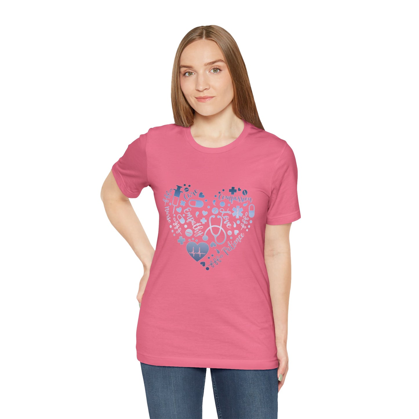 Monogram Heart 1 blue steel
