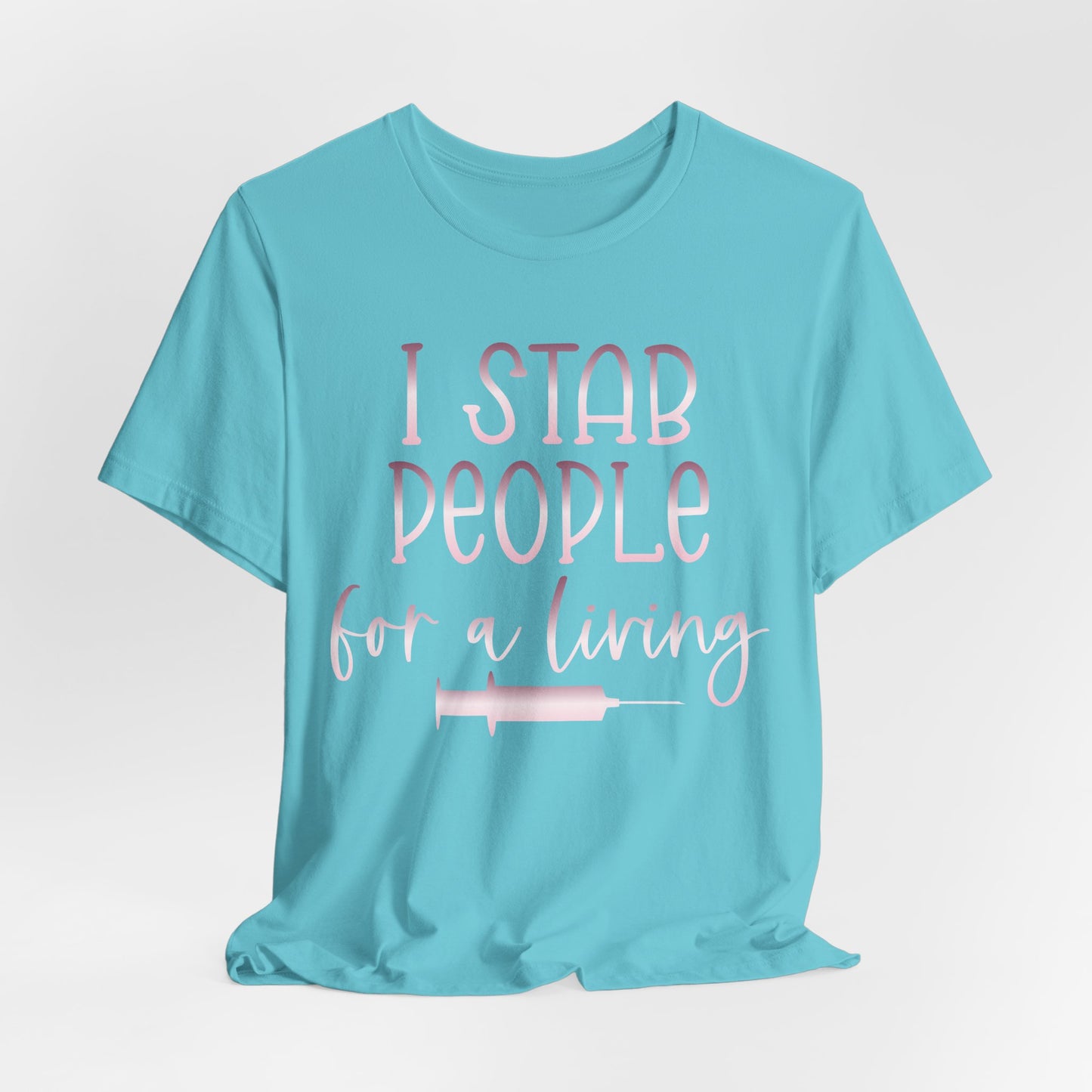 I Stab People For a Living rose gold