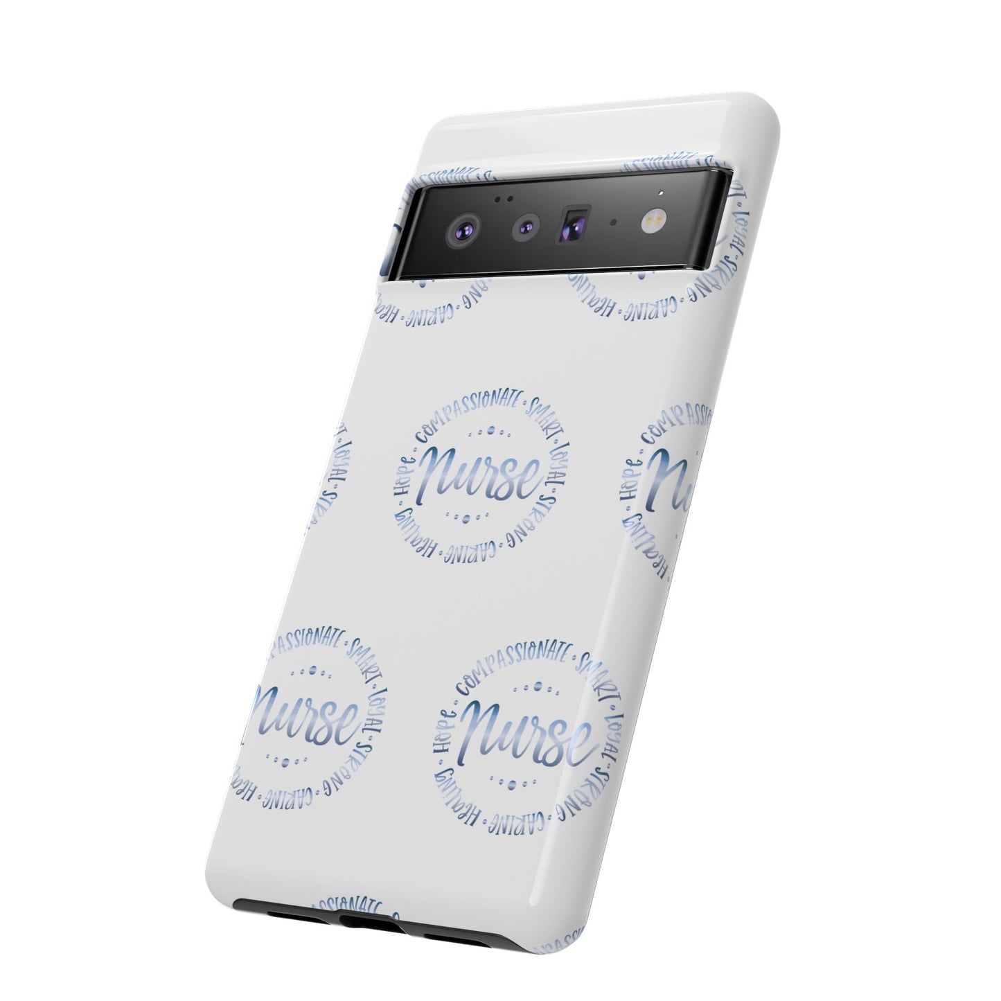 Google Pixel Tough Case - Nurse Circle - White