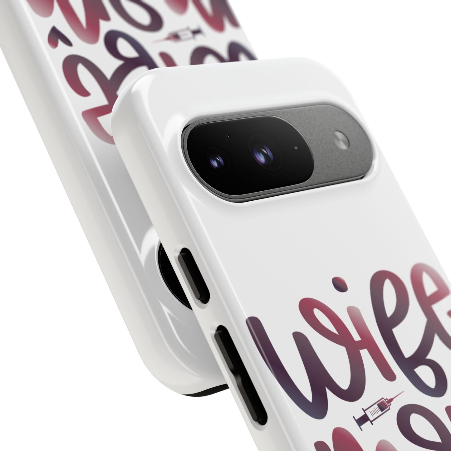 Google Pixel Tough Case - Wife Mom Nurse - White