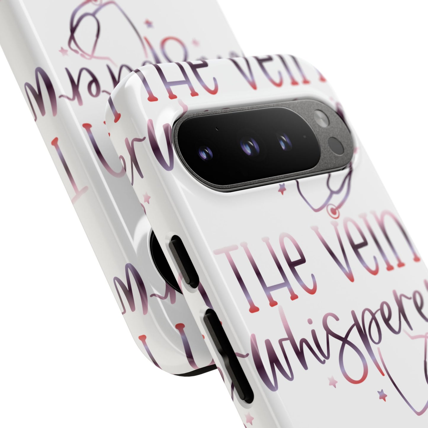 Google Pixel Tough Case - The Vein Whisperer - White