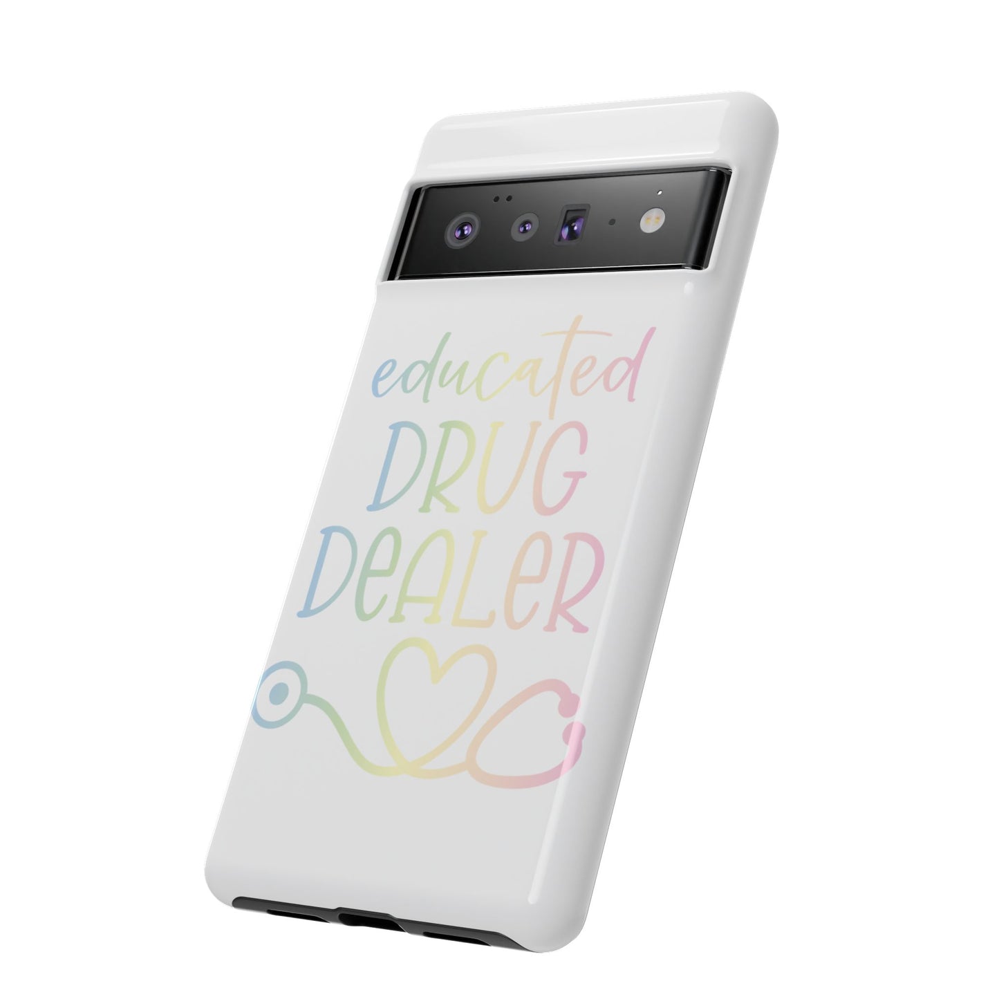 Google Pixel Tough Case - Educated Drug Dealer - White