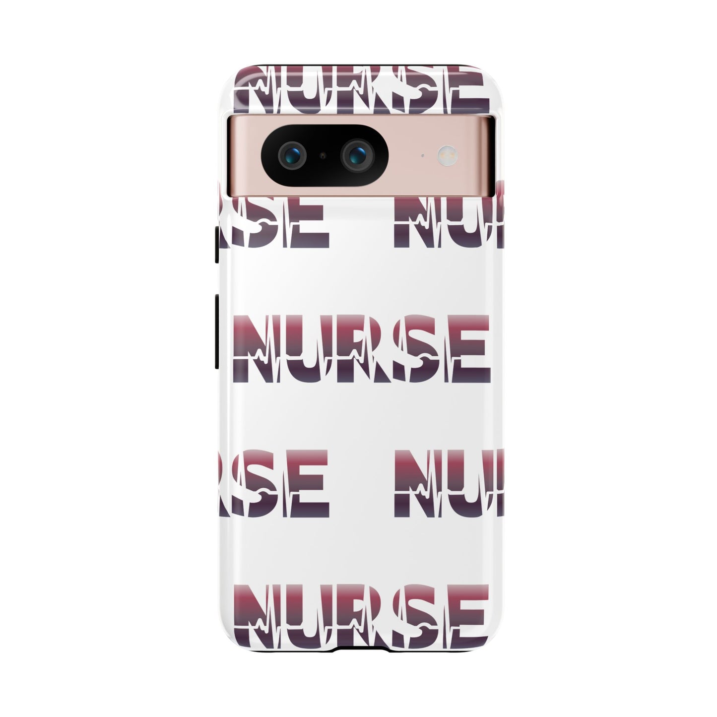 Google Pixel Tough Case - Nurse Pulse - White