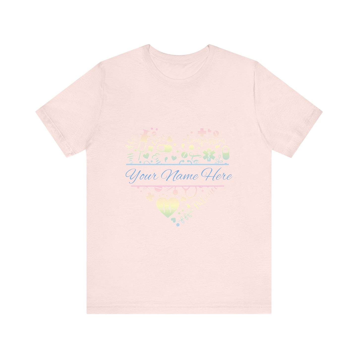 Monogram Heart pastel