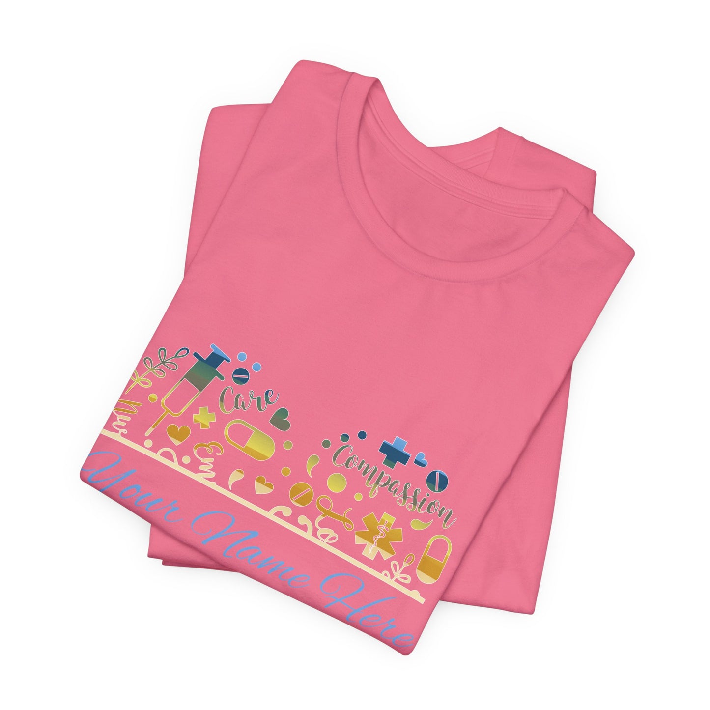 Monogram Heart colored chrome