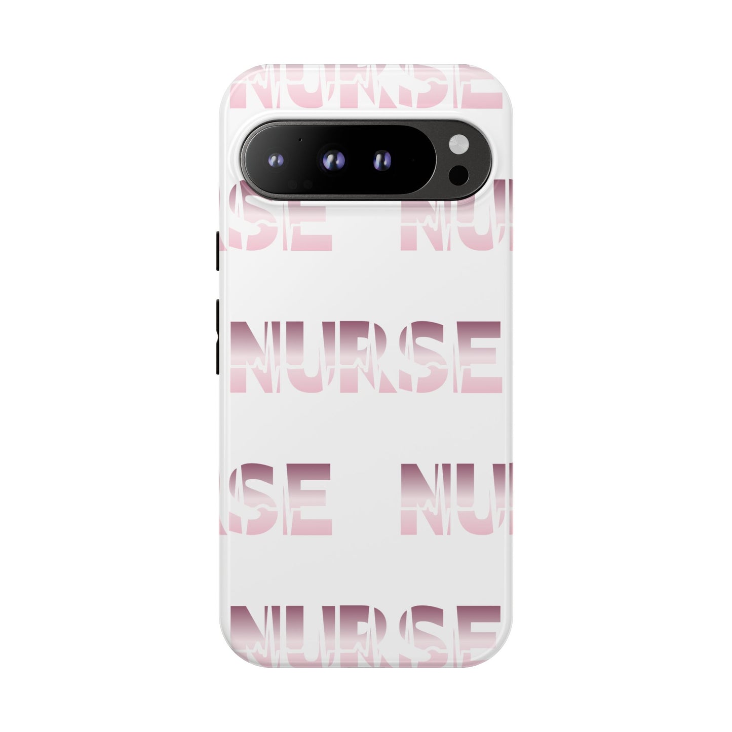 Google Pixel Tough Case - Nurse Pulse - White