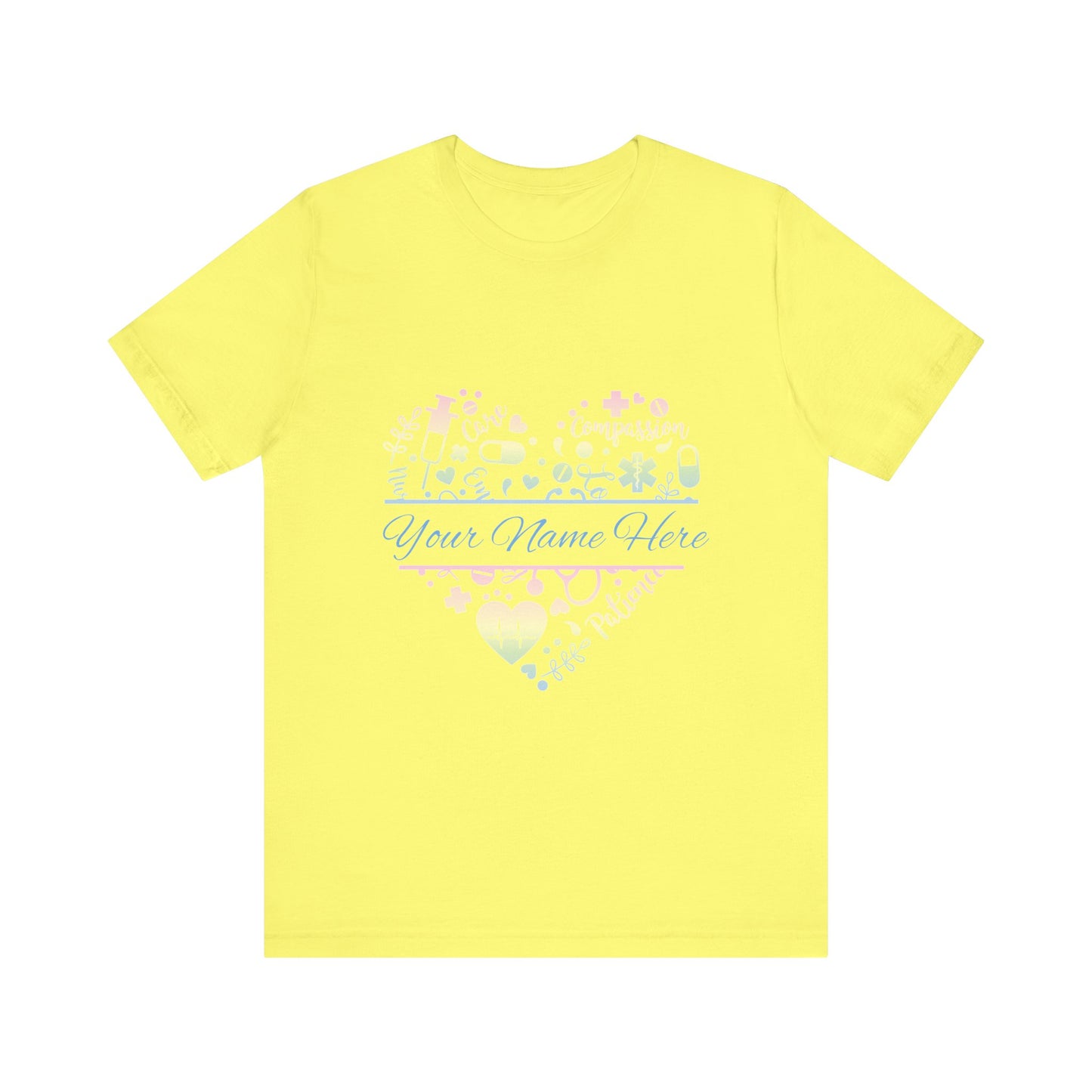 Monogram Heart pastel