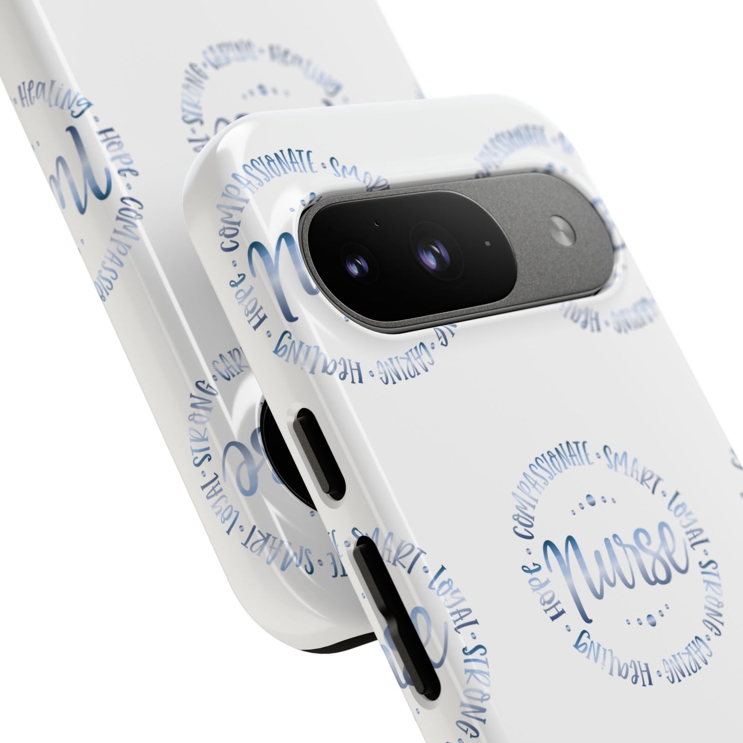 Google Pixel Tough Case - Nurse Circle - White