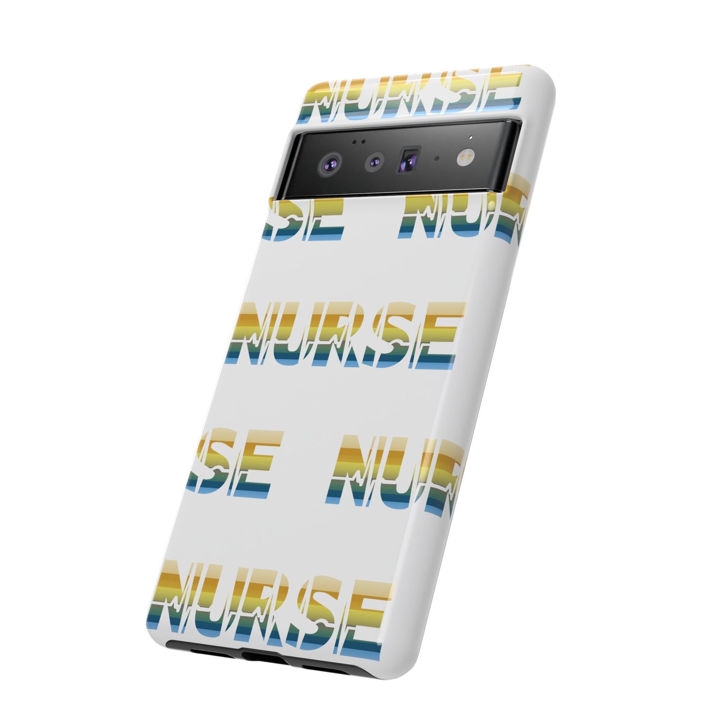 Google Pixel Tough Case - Nurse Pulse - White