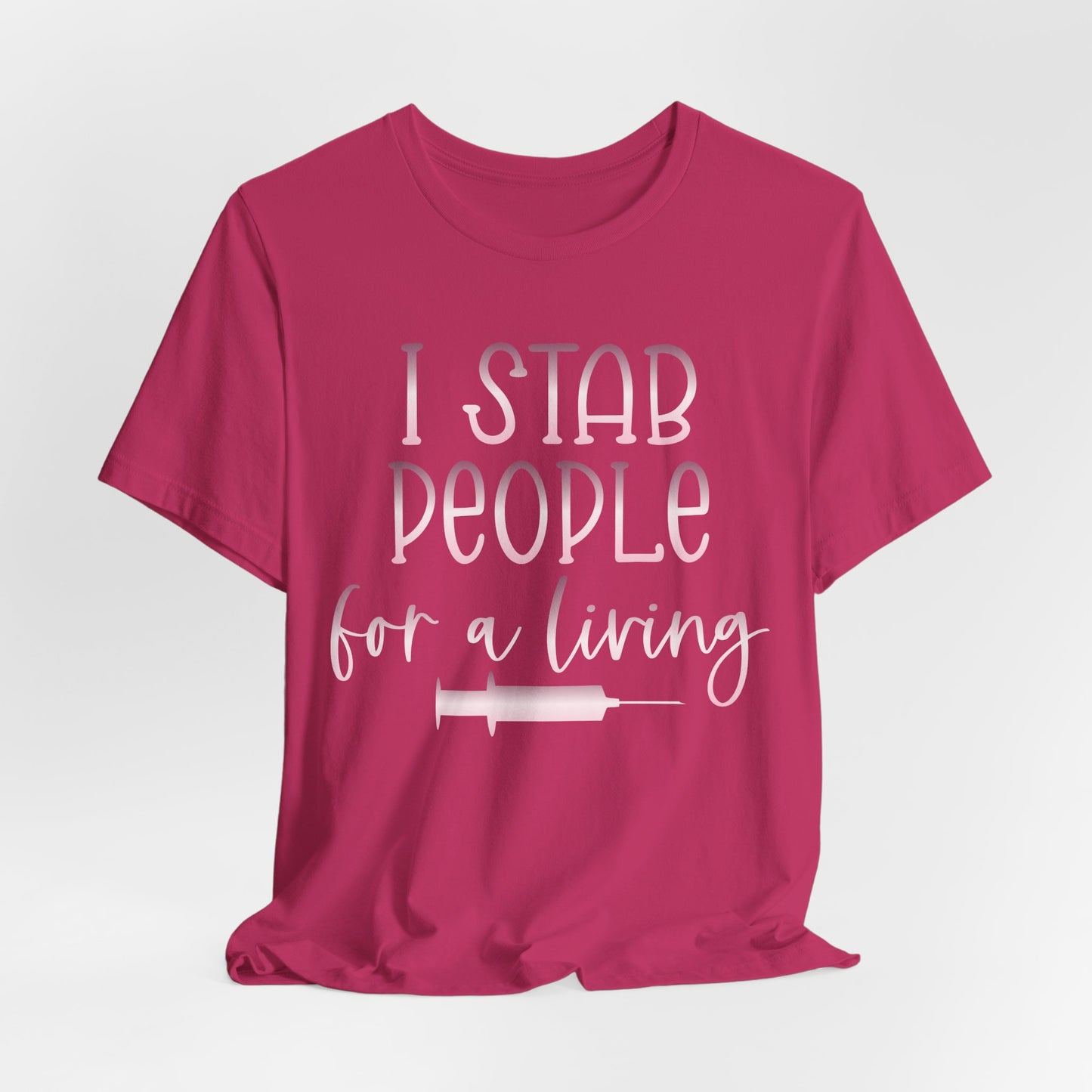 I Stab People For a Living rose gold