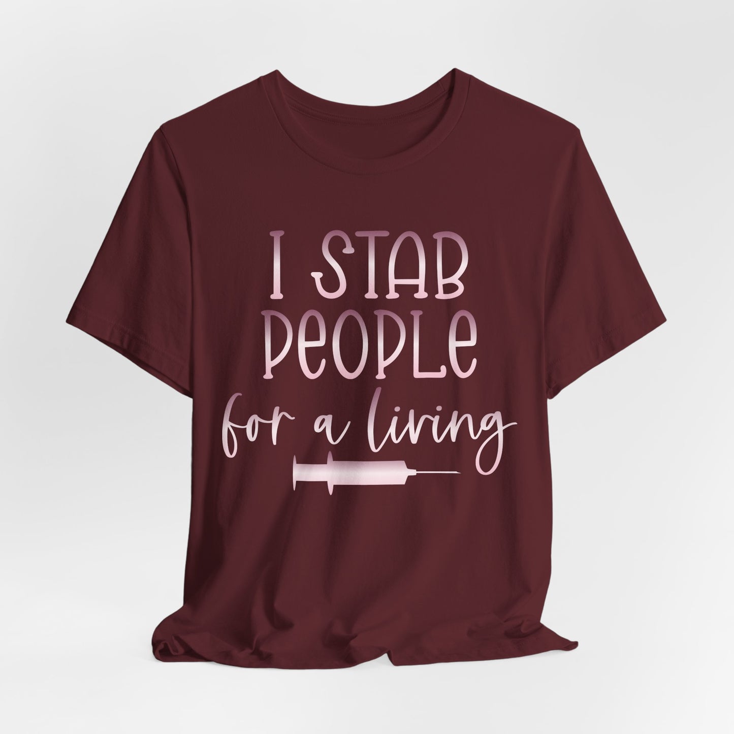 I Stab People For a Living rose gold