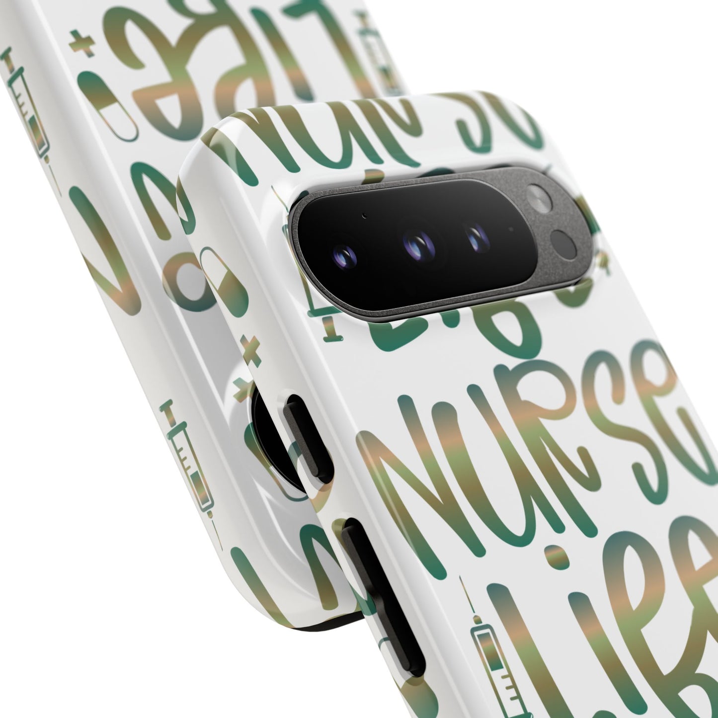 Google Pixel Tough Case - Nurse Life - White