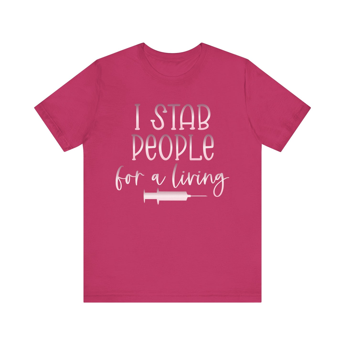 I Stab People For a Living rose gold