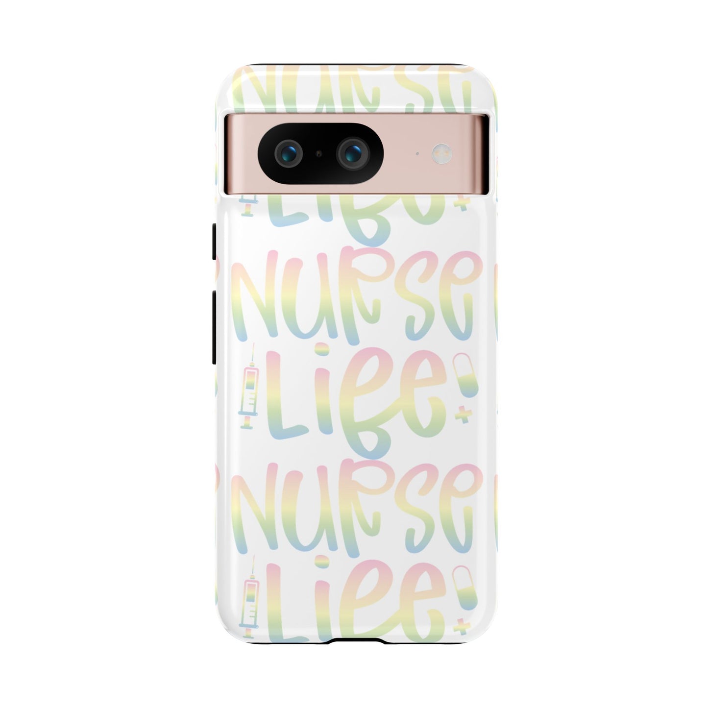 Google Pixel Tough Case - Nurse Life - White