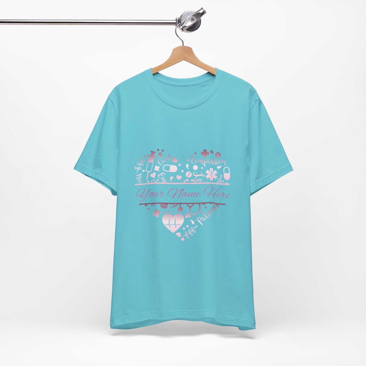 Monogram Heart rose gold