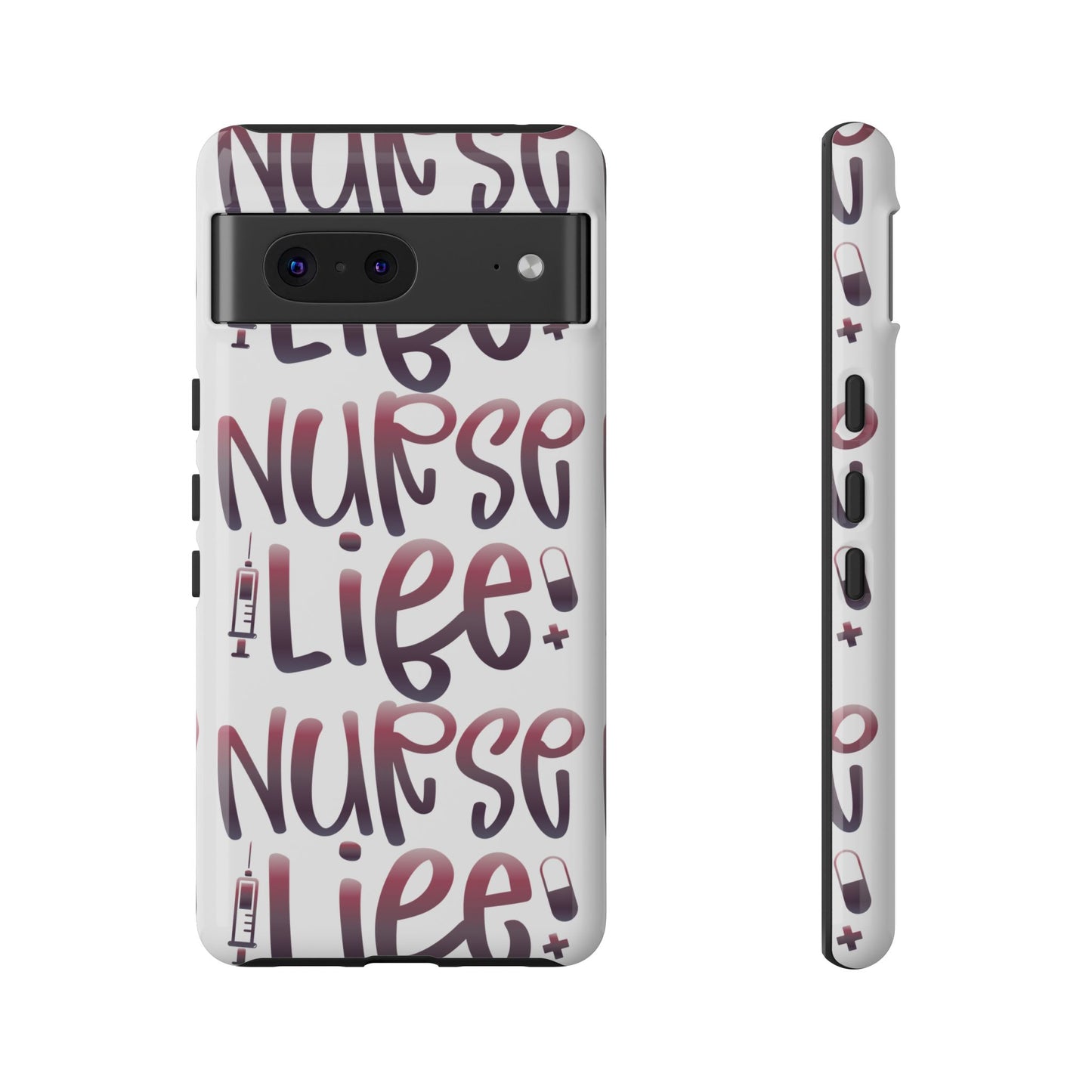 Google Pixel Tough Case - Nurse Life - White