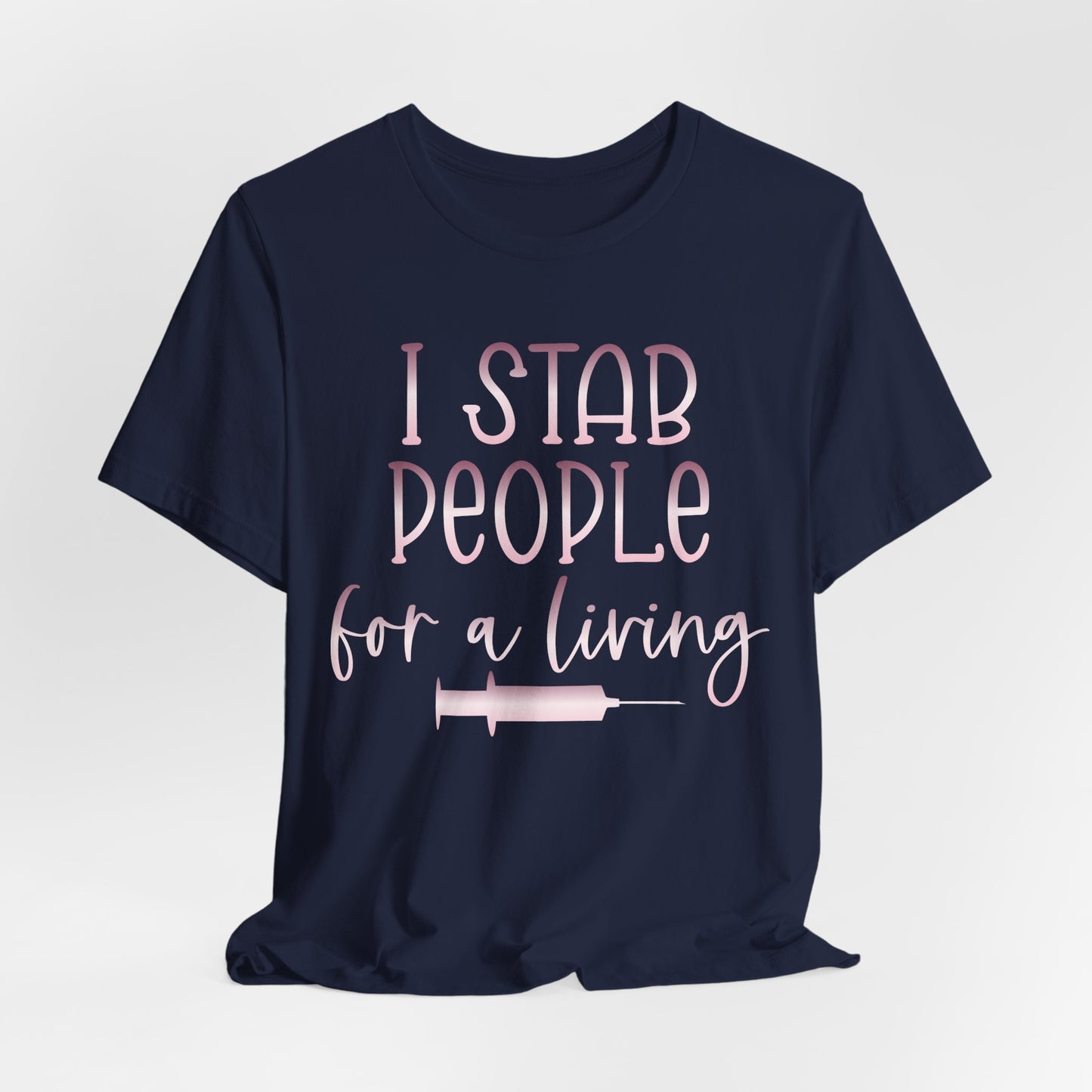 I Stab People For a Living rose gold