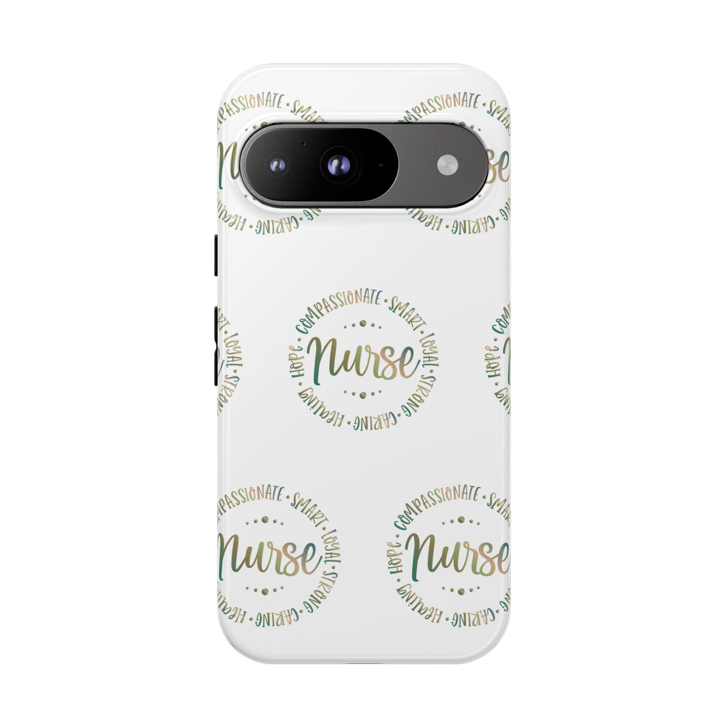 Google Pixel Tough Case - Nurse Circle - White