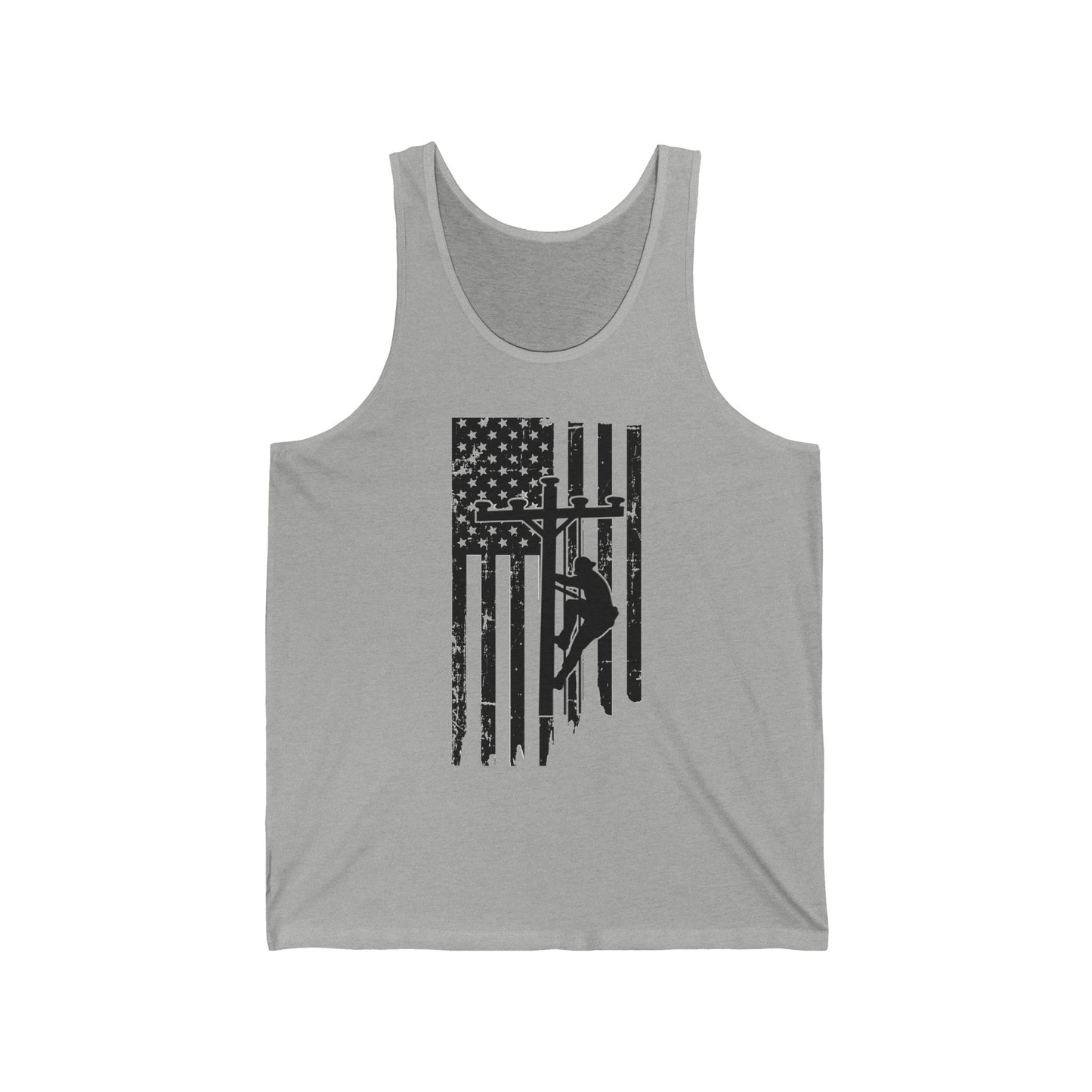 Lineman Tank - Lineman Flag