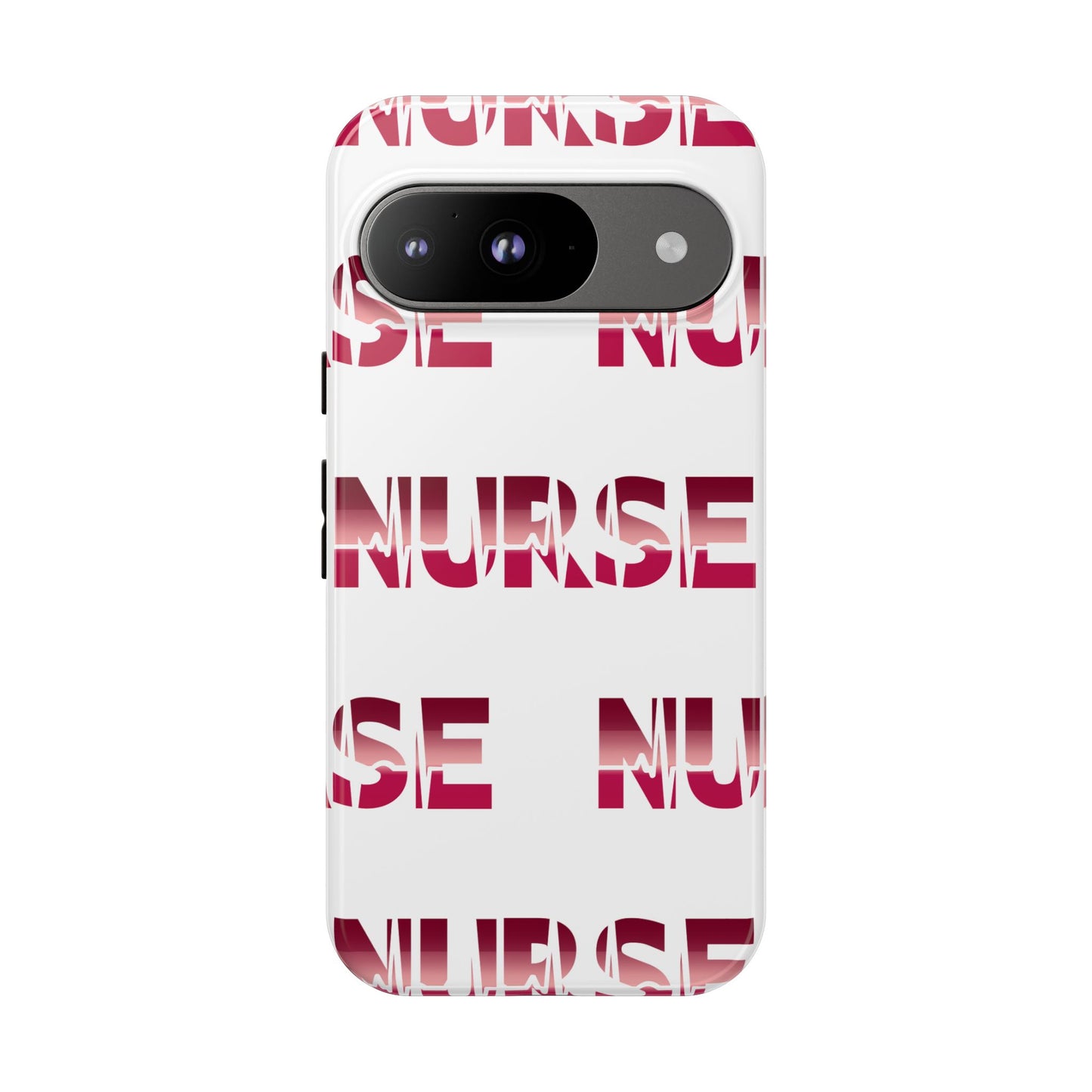 Google Pixel Tough Case - Nurse Pulse - White