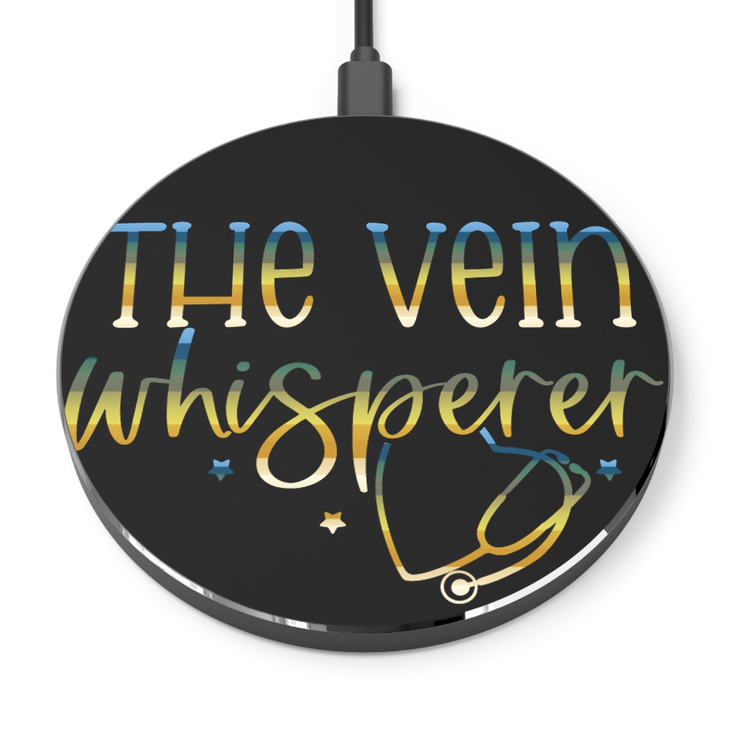 The Vein Whisperer Wireless Charger | Fast Charging Pad for Healthcare Professionals